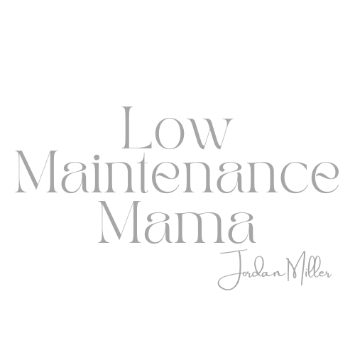 Reads Low Maintenance Mama and signed by Jordan Miller